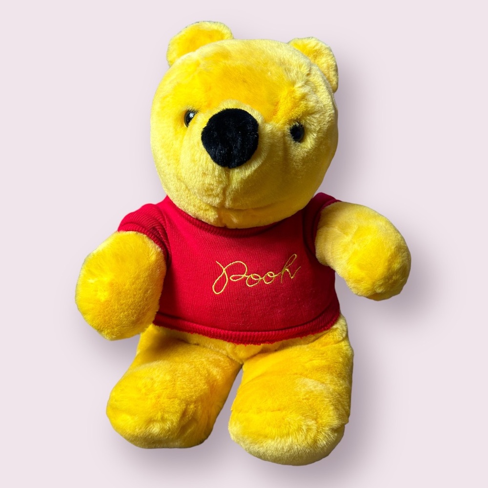 Vintage Disney Sears Winnie The Pooh Plush Stuffed Animal Toy 20” Tall